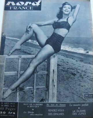 NORD FRANCE magazine side cover 15 August 1953
