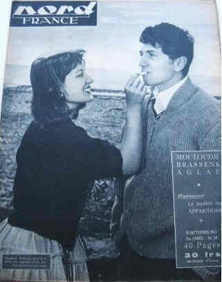 NORD FRANCE magazine side cover 10 September 1953