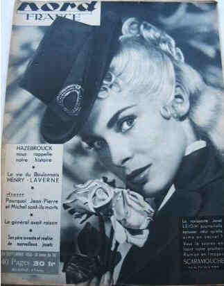 NORD FRANCE magazine side cover 24 September 1953