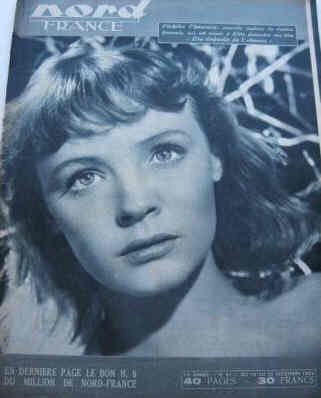 NORD FRANCE magazine side cover 15 December 1953
