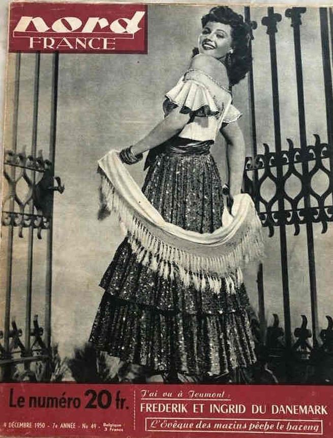 NORD FRANCE magazine side cover 9 December 1950