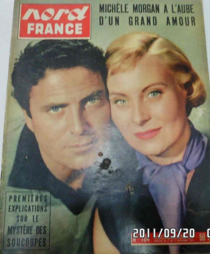 NORD FRANCE magazine side cover Issue 104 5 November 1954