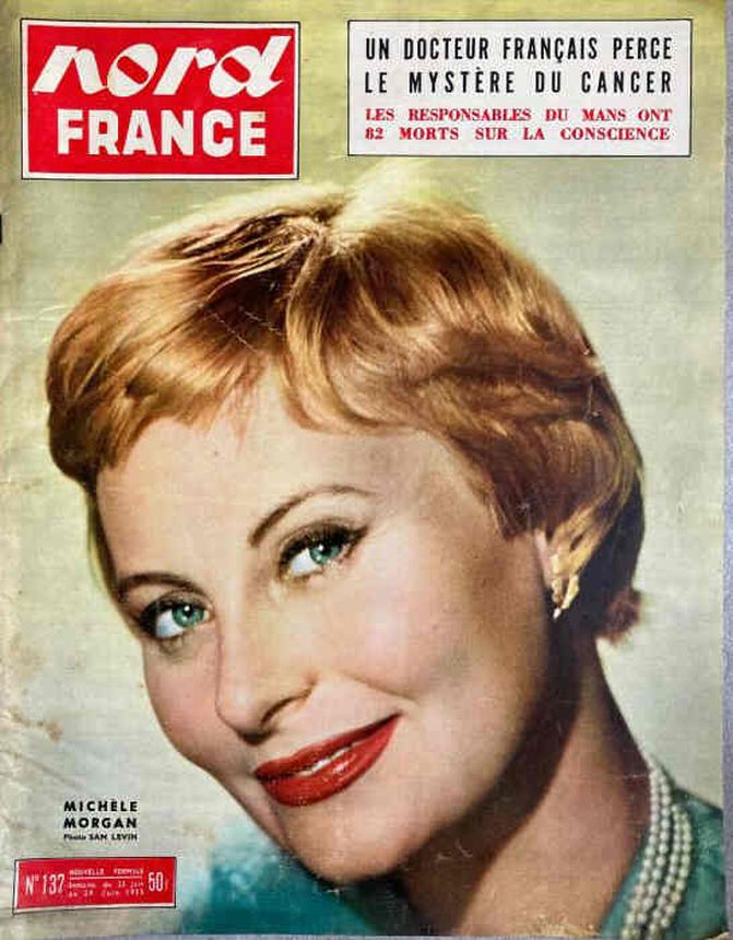NORD FRANCE magazine side cover Issue 137 23 June 1955