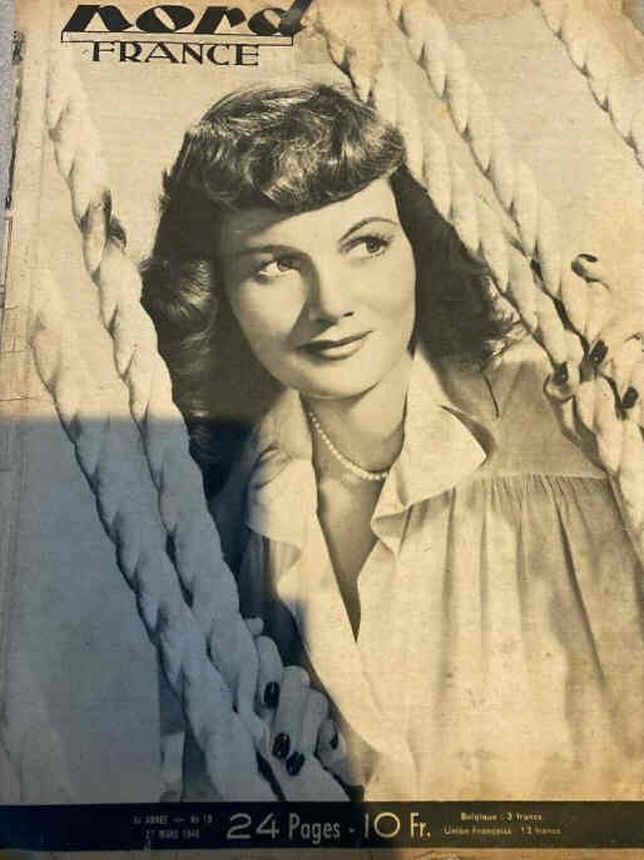 NORD FRANCE magazine side cover Issue 13 27 March 1948