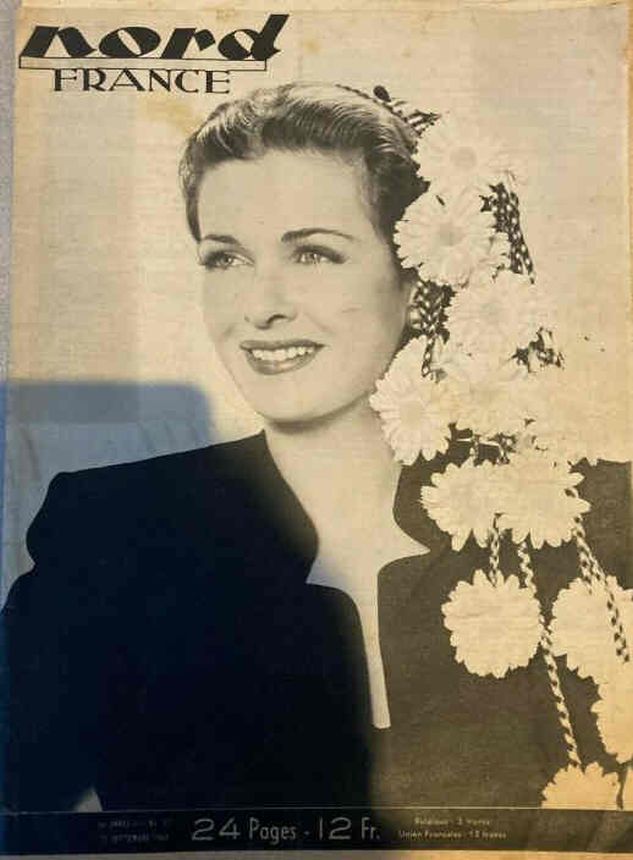 NORD FRANCE magazine side cover Issue 37 11 September 1948