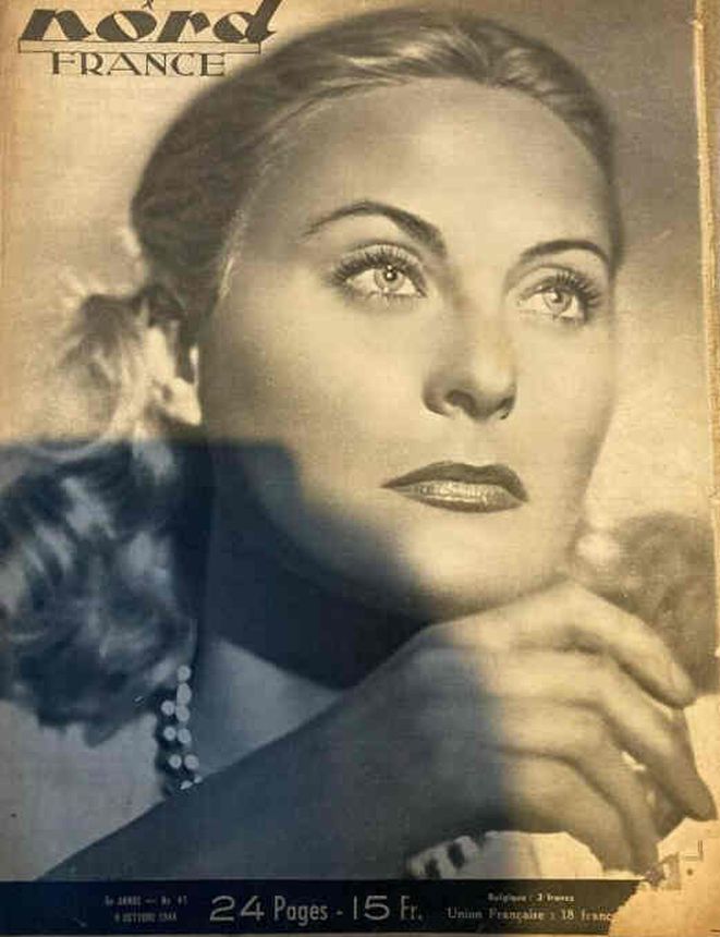 NORD FRANCE magazine side cover Issue 41 9 October 1948
