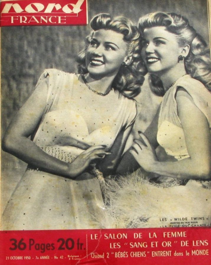 NORD FRANCE magazine side cover Issue 42 21 October 1950
