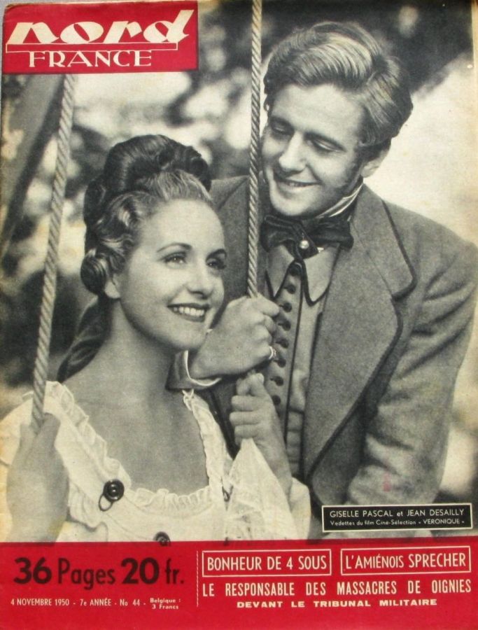NORD FRANCE magazine side cover Issue 44 4 November 1950