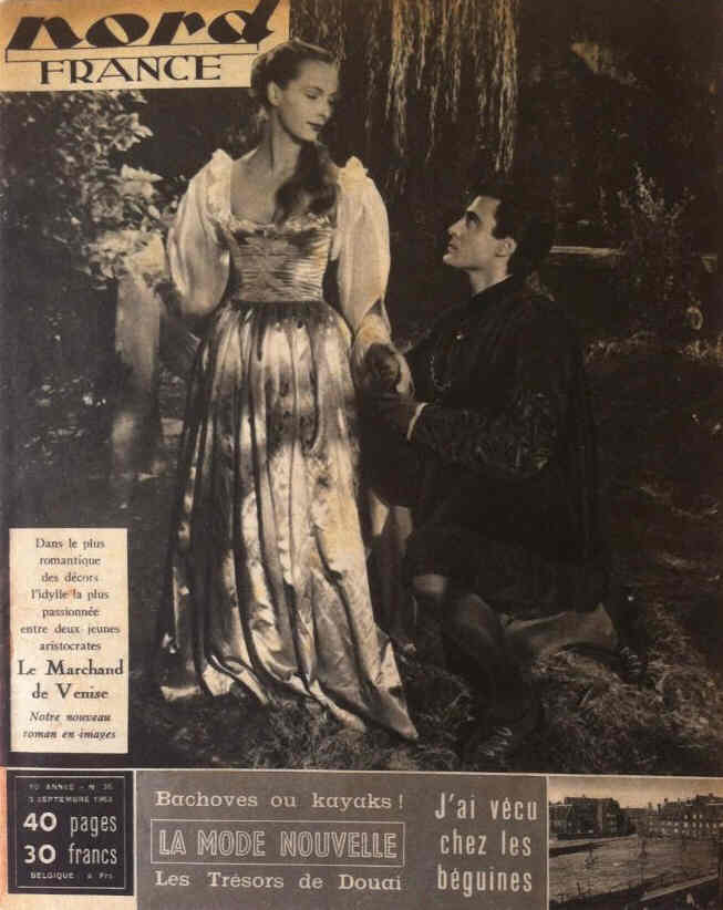 NORD FRANCE magazine side cover Issue 35 3 September 1953