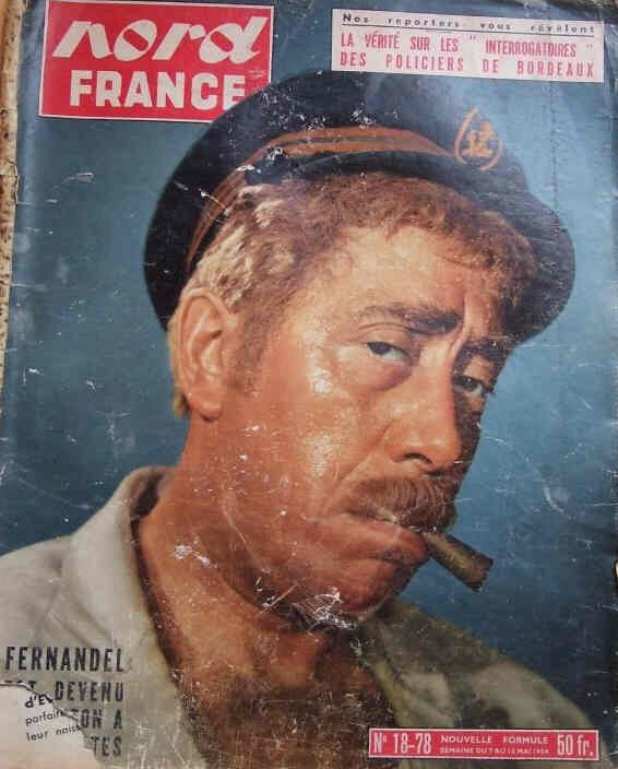 NORD FRANCE magazine side cover Issue 18 13 May 1954