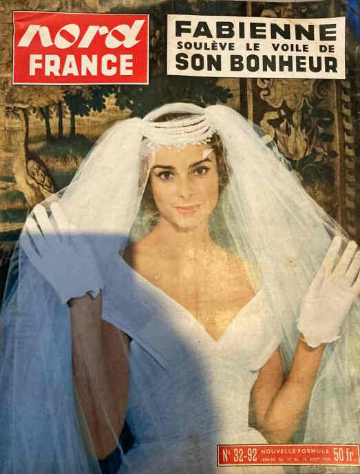 NORD FRANCE magazine side cover Issue 92 13 August 1954