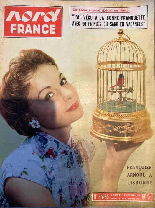 NORD FRANCE magazine side cover Issue 95 3 September 1954
