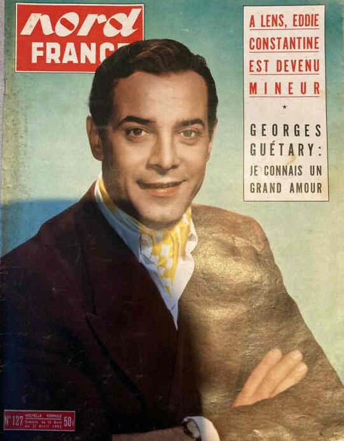 NORD FRANCE magazine side cover Issue 127 15 April 1955