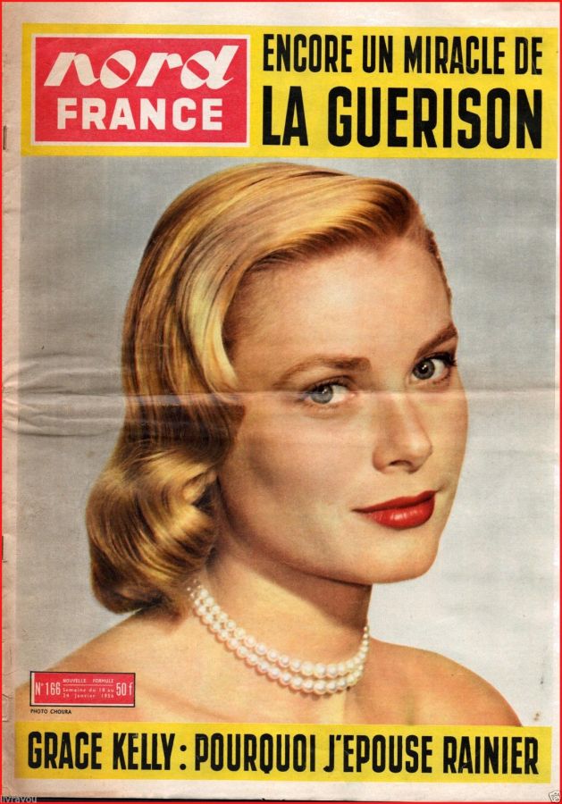 NORD FRANCE magazine side cover Issue 166 24 January 1956
