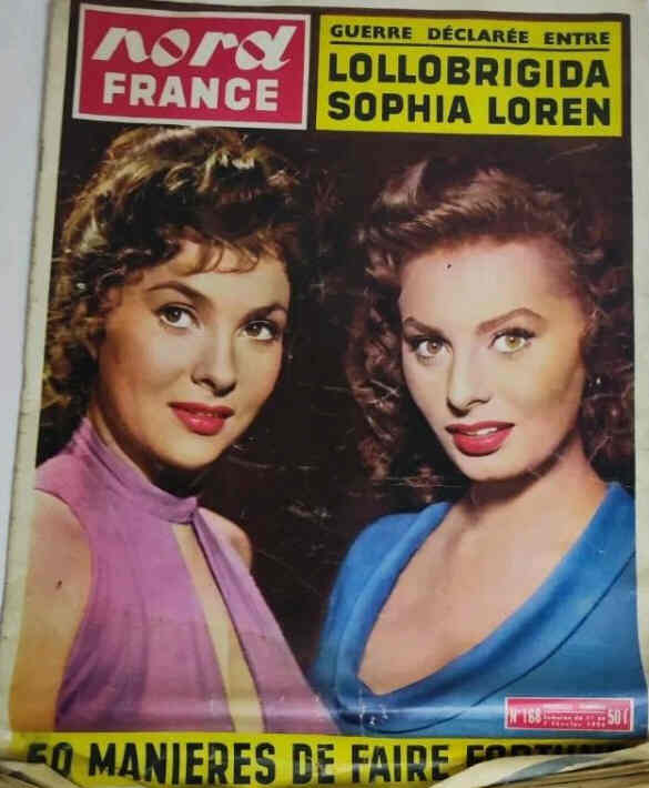 NORD FRANCE magazine side cover Issue 168 7 February 1956