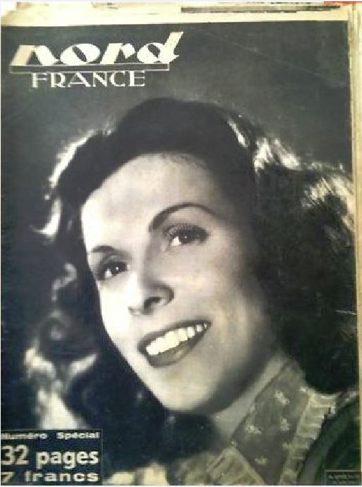 NORD FRANCE magazine side cover 14 June 1947