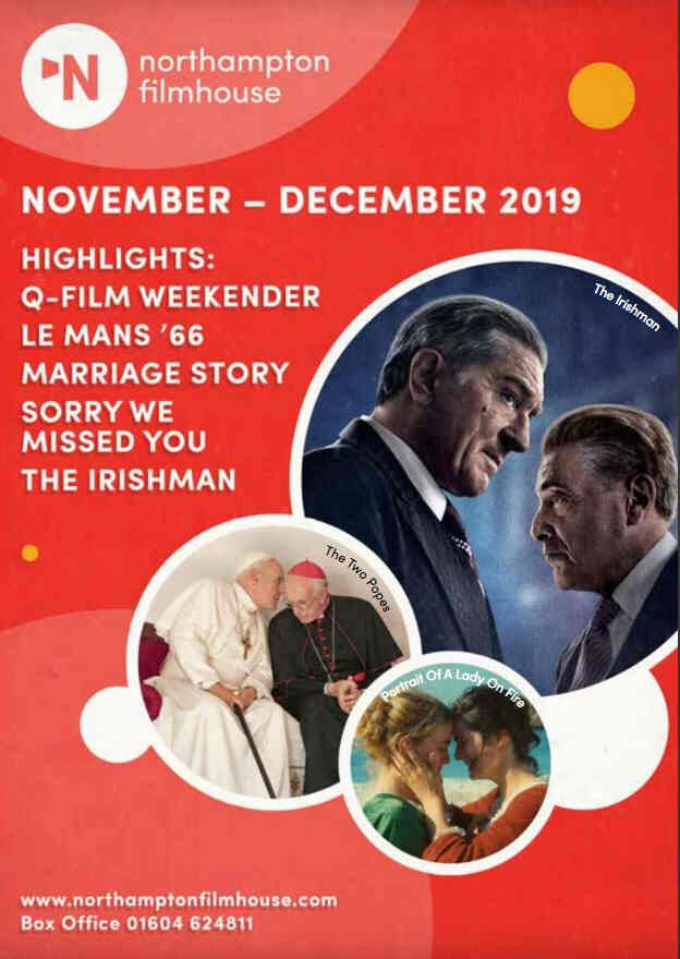 FILMHOUSE magazine side cover  November/December 2019