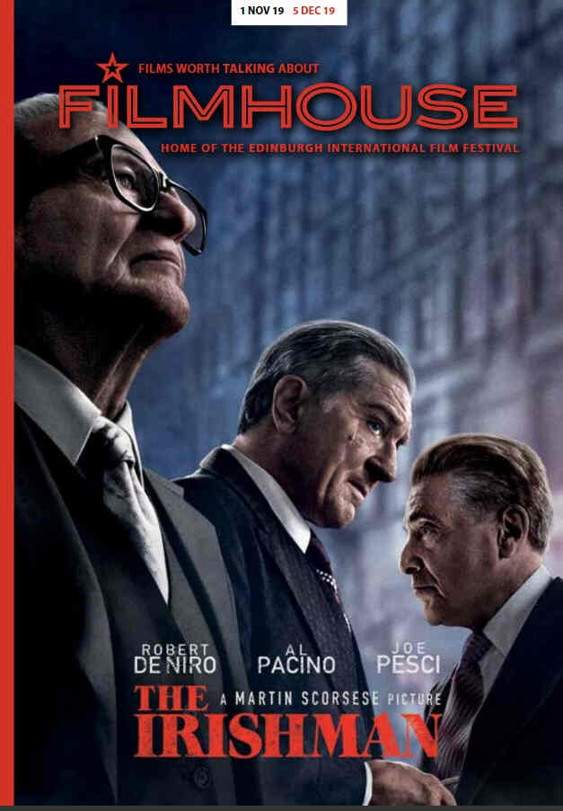 FILMHOUSE magazine side cover  November 2019