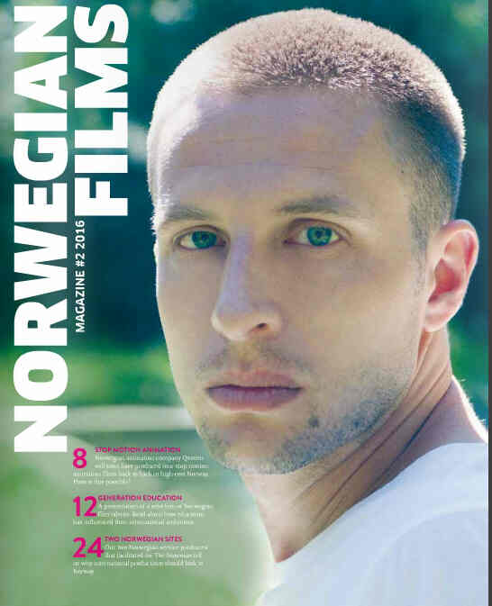 NORWEGIAN FILMS magazine side cover Issue 2  2016