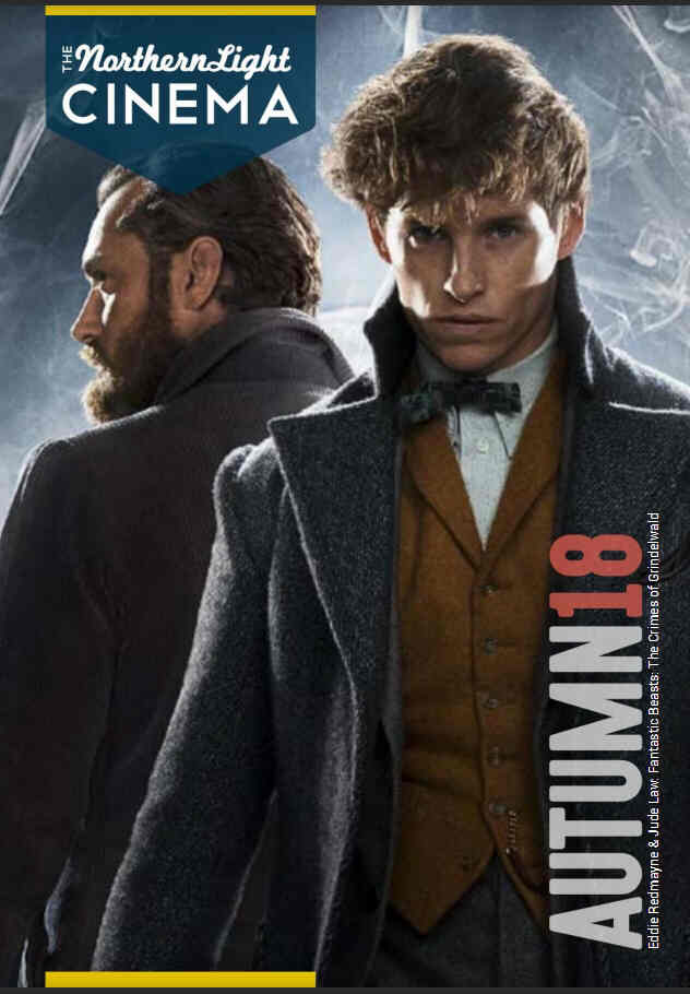 NORTHERN LIGHT CINEMA magazine side cover Autumn 2018