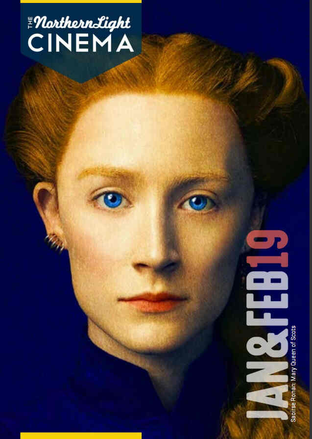 NORTHERN LIGHT CINEMA magazine side cover  January/February 2019