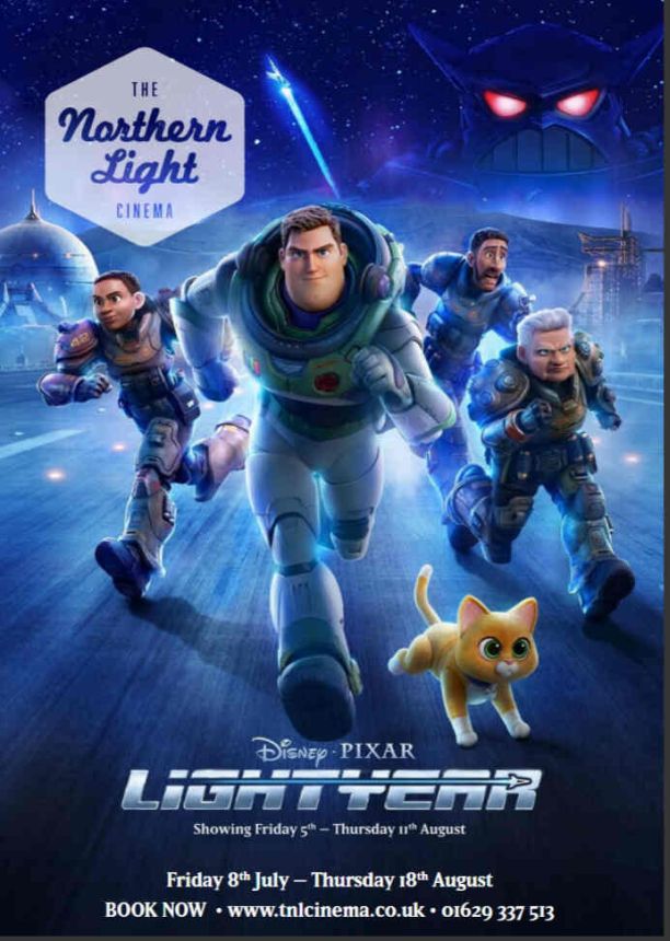 NORTHERN LIGHT CINEMA magazine side cover  July/August 2022