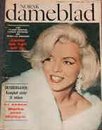 NORSK DAMEBLAD magazine side cover Issue 41   1964