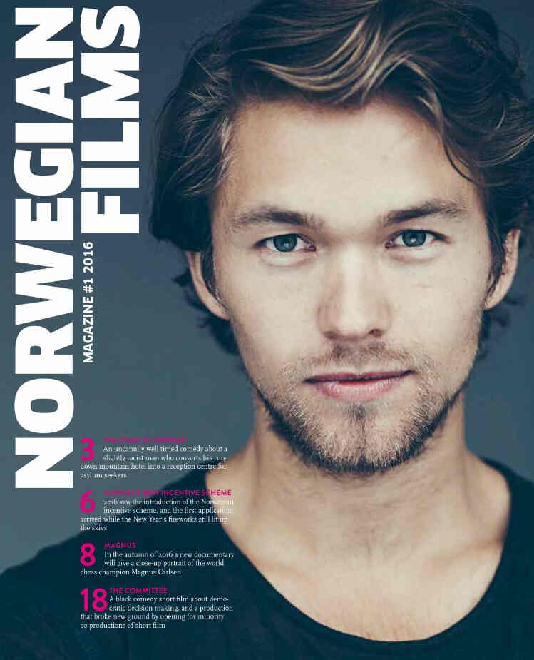 NORWEGIAN FILMS magazine side cover Issue 1  2016