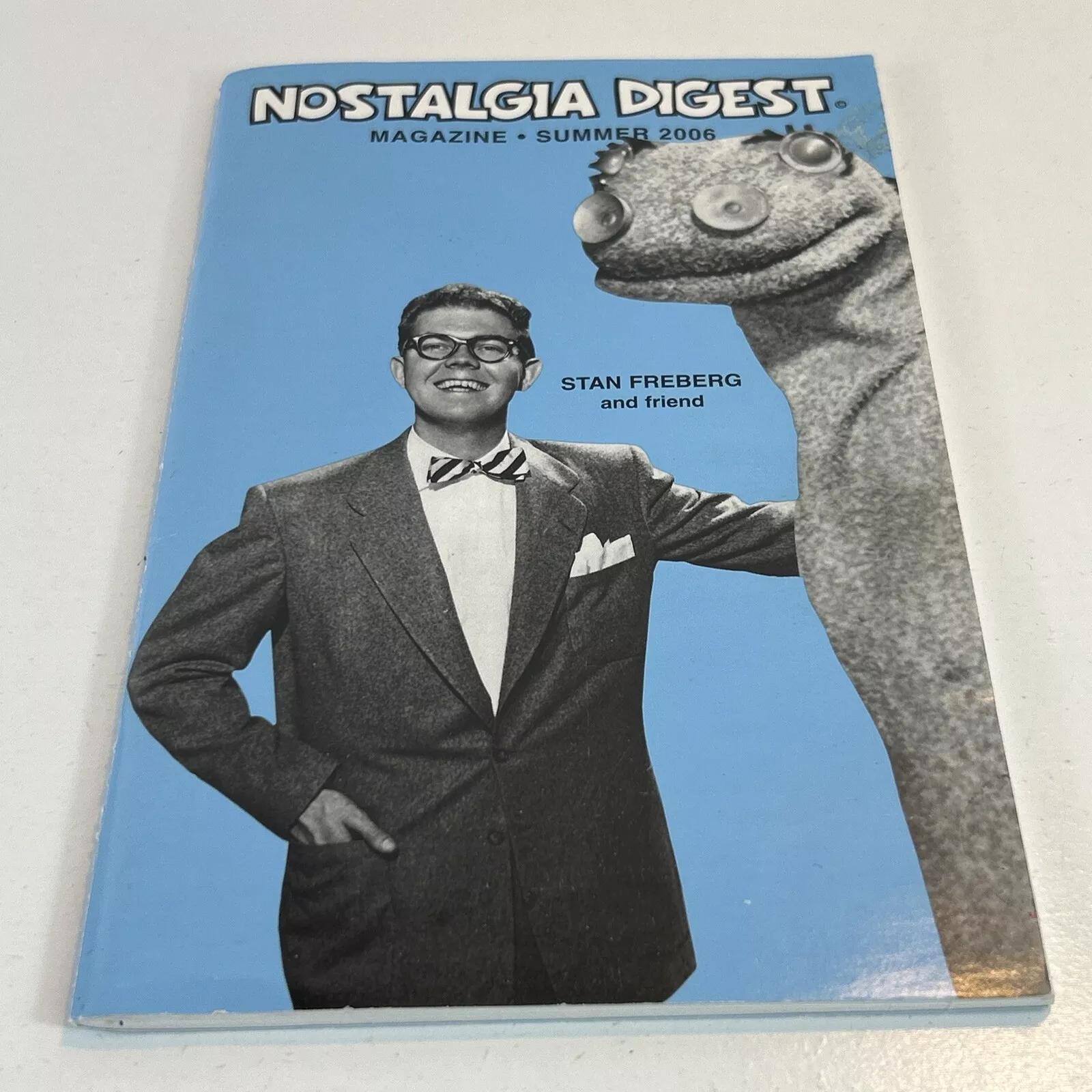 NOSTALGIA DIGEST magazine side cover Summer 2006