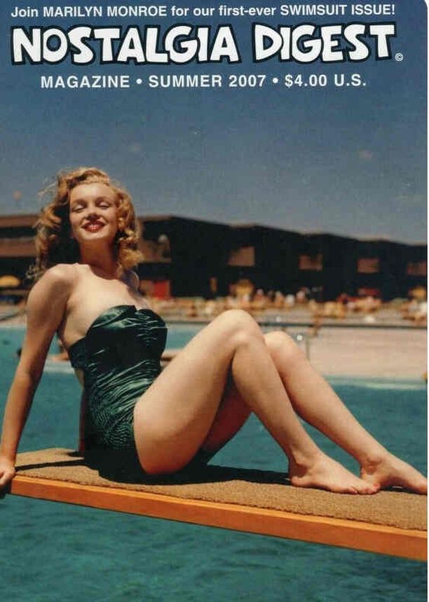 NOSTALGIA DIGEST magazine side cover Summer 2007