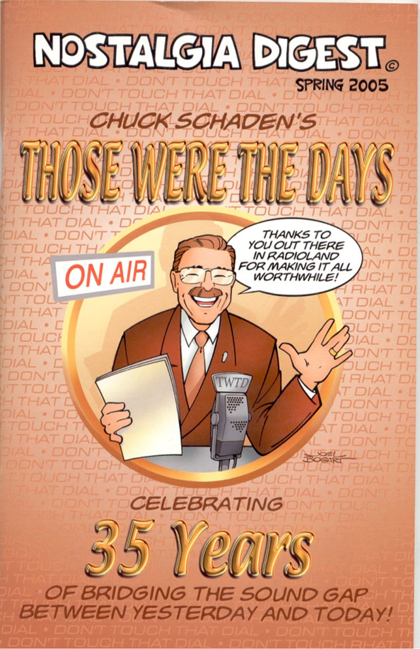 NOSTALGIA DIGEST magazine side cover Spring 2005