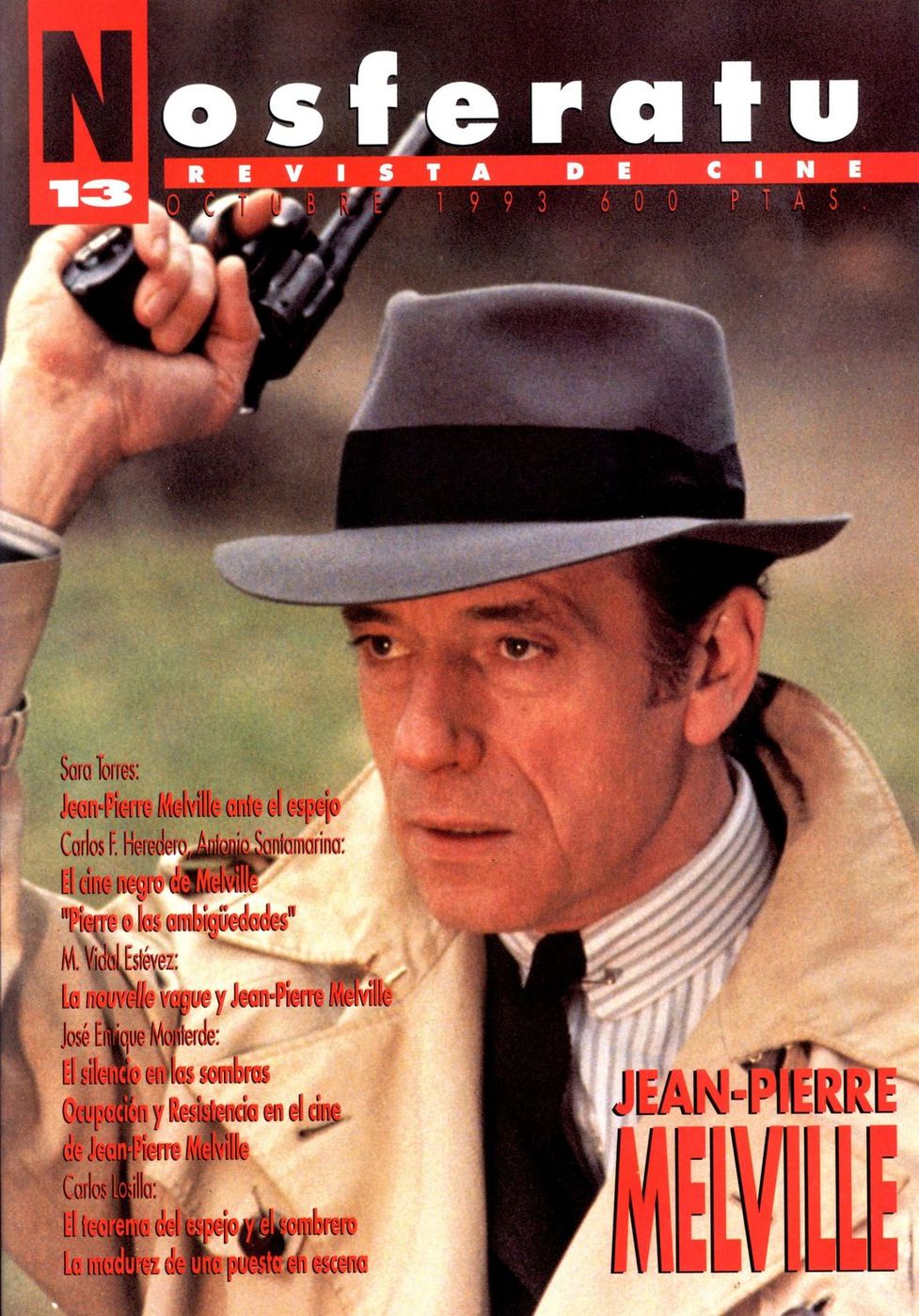 NOSFERATU magazine side cover Issue 13 October 1993