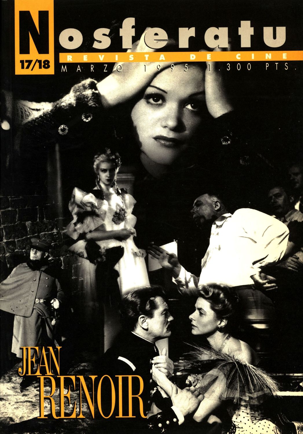 NOSFERATU magazine side cover Issue 17/18 March 1995