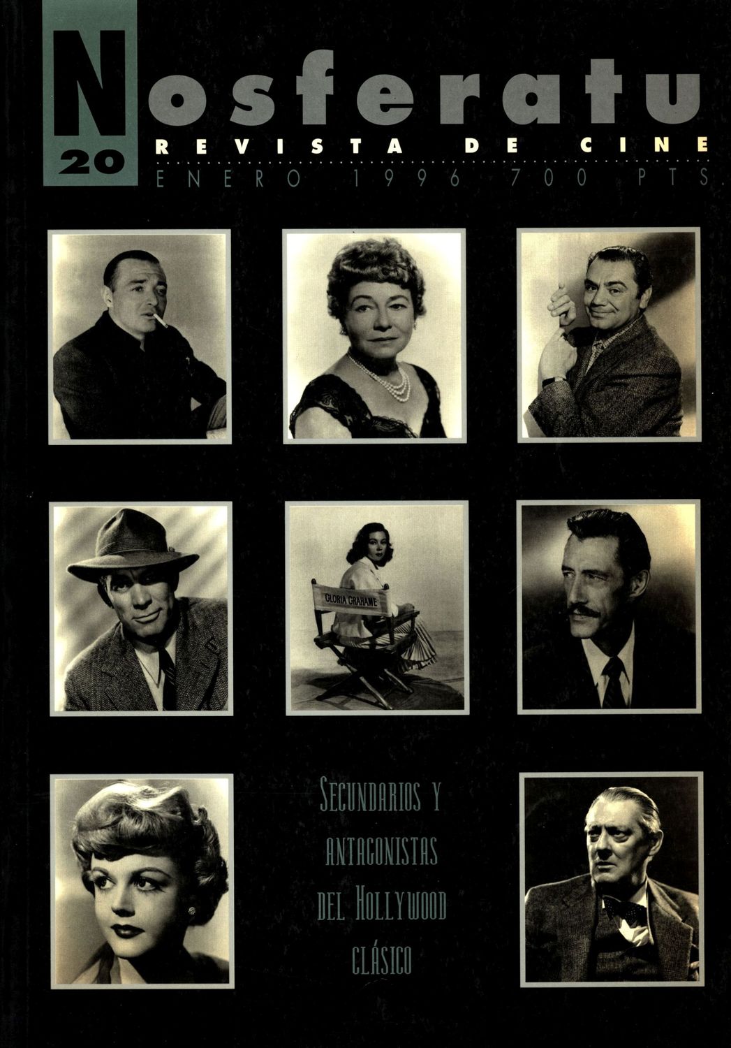 NOSFERATU magazine side cover Issue 20 January 1996