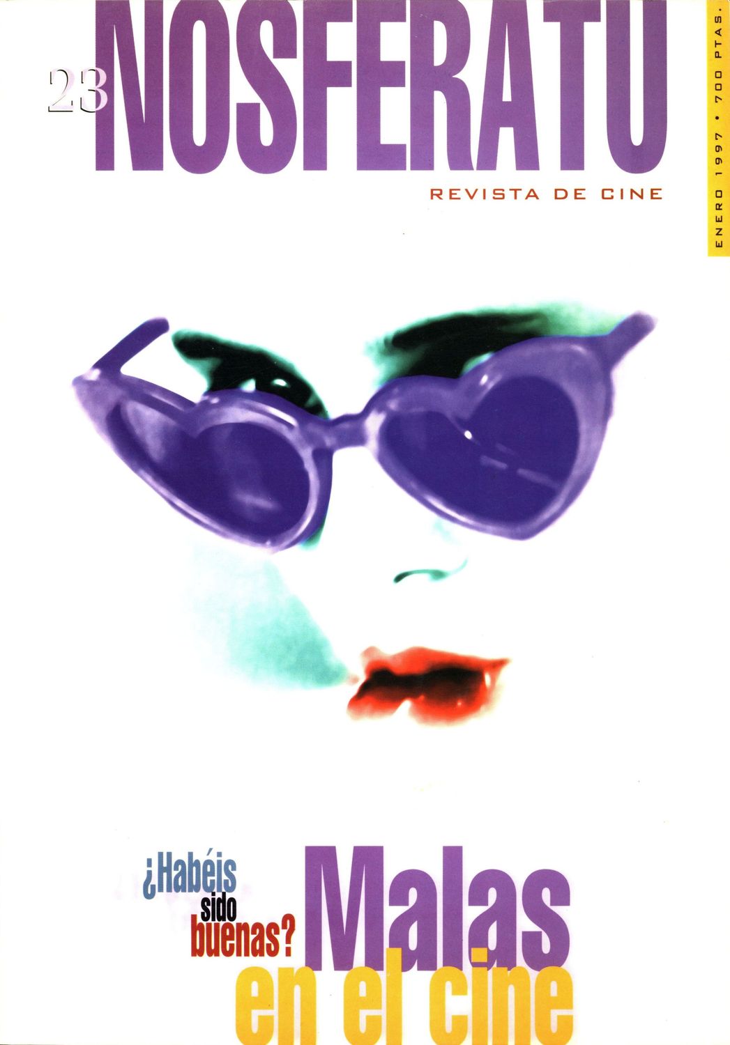 NOSFERATU magazine side cover Issue 23 January 1997