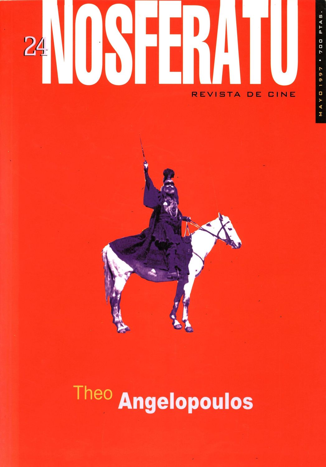 NOSFERATU magazine side cover Issue 24 May 1997