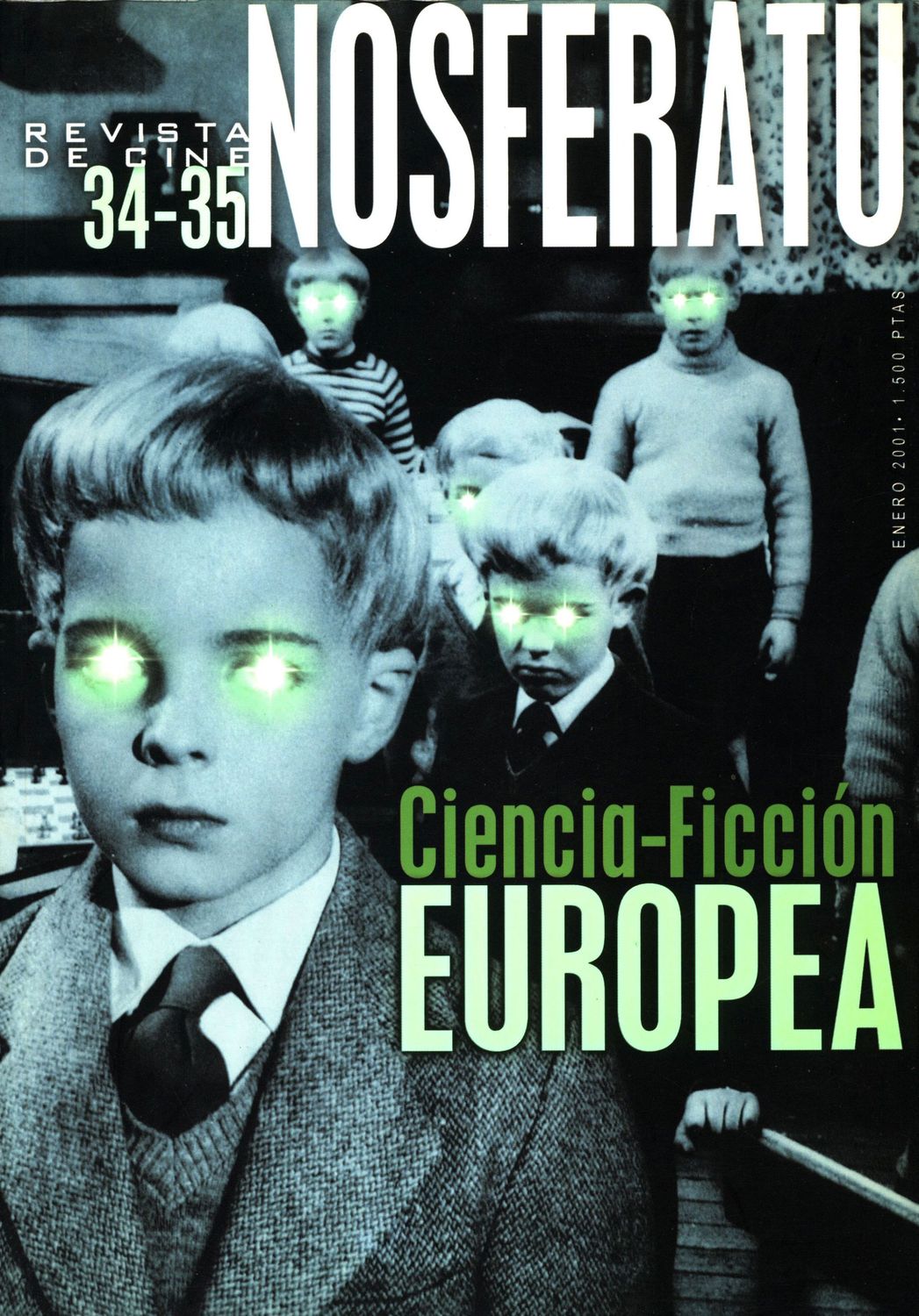 NOSFERATU magazine side cover Issue 34/35 January 2001