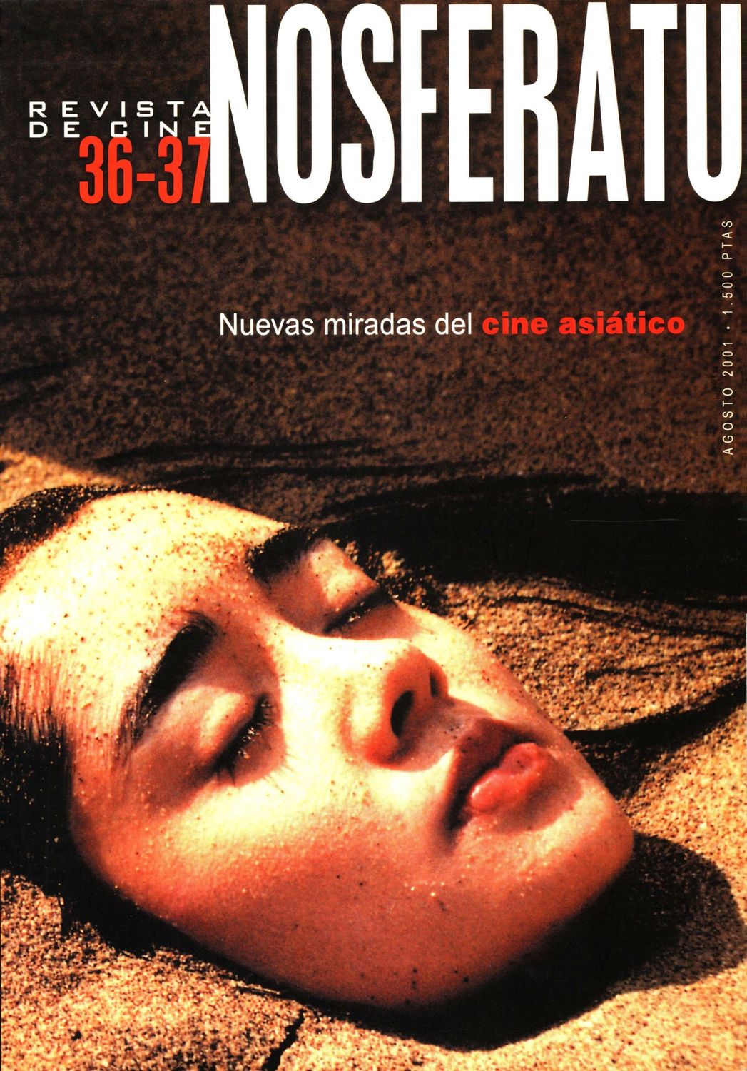 NOSFERATU magazine side cover Issue 36/37 August 2001