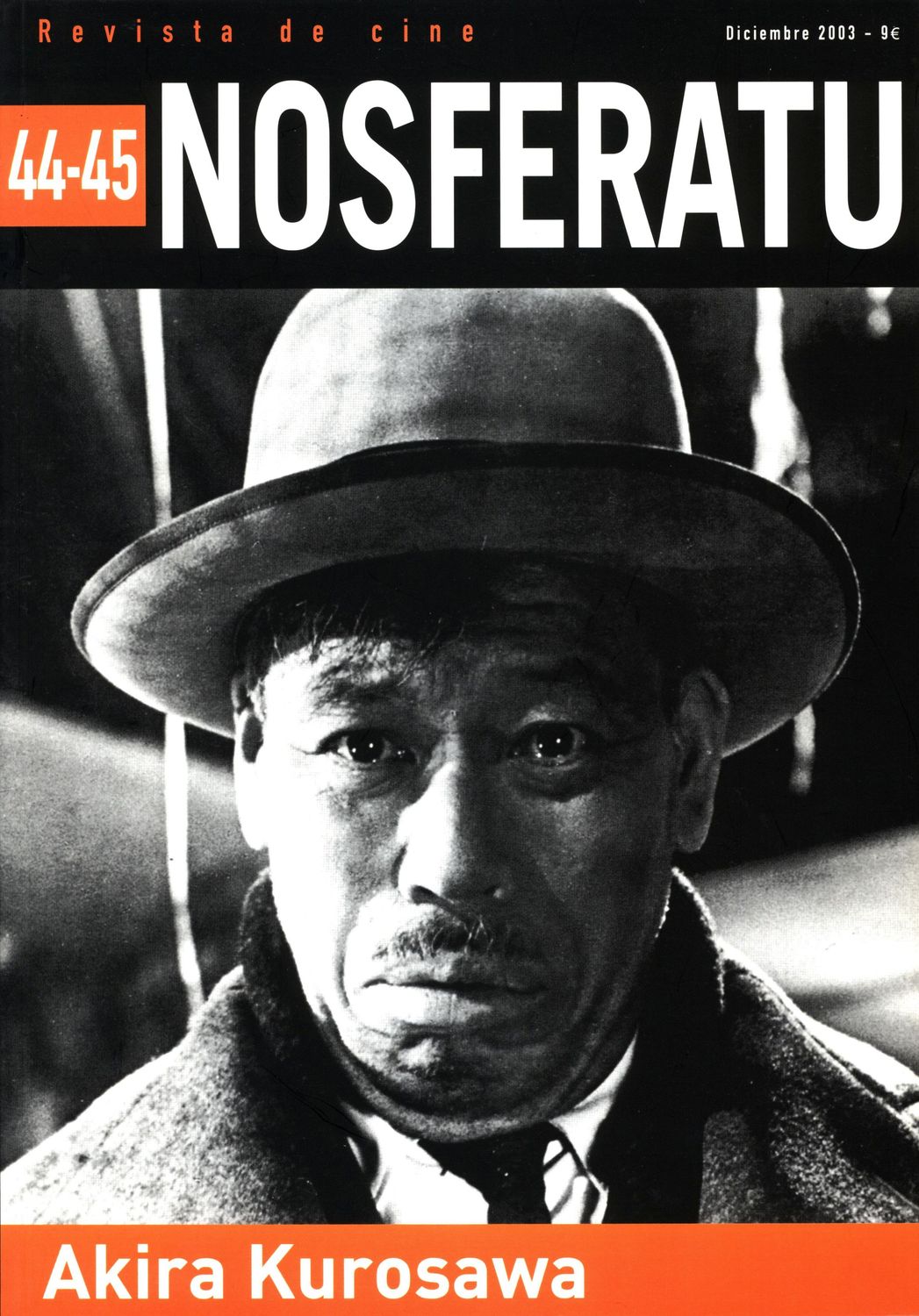 NOSFERATU magazine side cover Issue 44/45 December 2003