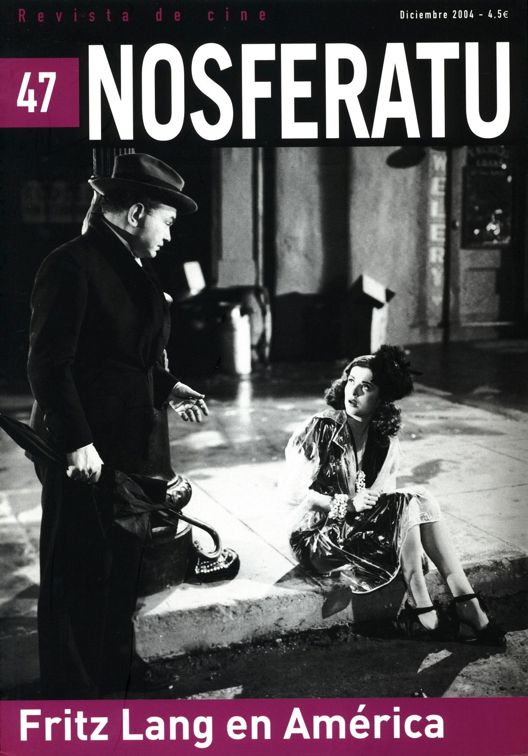 NOSFERATU magazine side cover Issue 47 December 2004