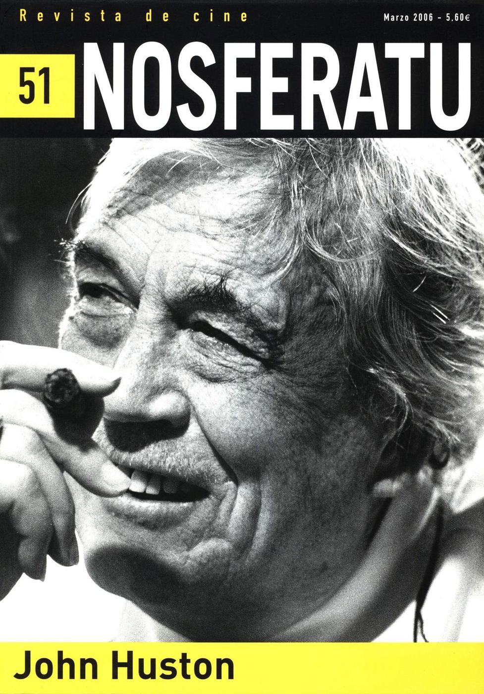 NOSFERATU magazine side cover Issue 51 March 2006