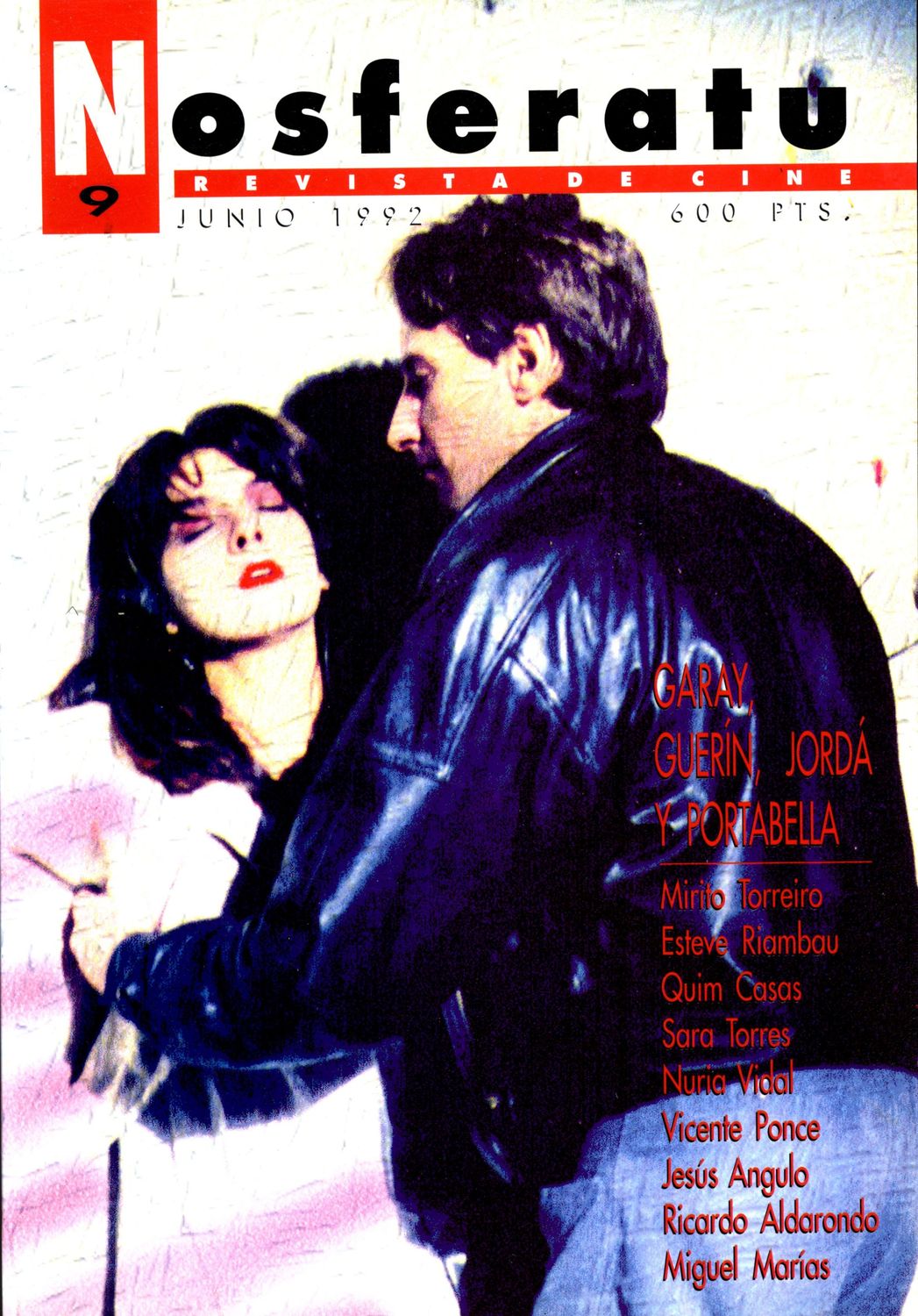 NOSFERATU magazine side cover Issue 9 June 1992