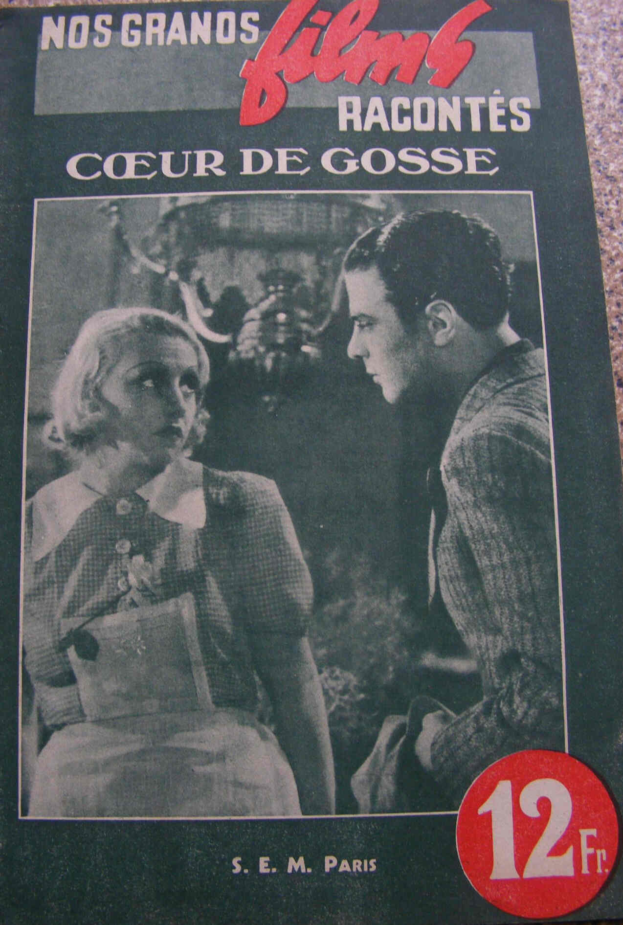 NOS GRANDS FILMS RACONTES magazine side cover Issue 18  