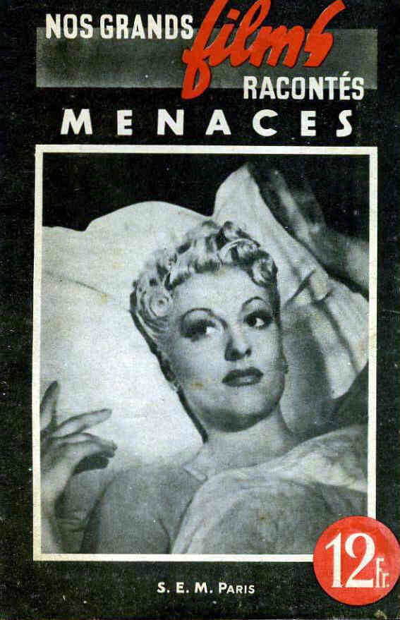 NOS GRANDS FILMS RACONTES magazine side cover Issue 62  