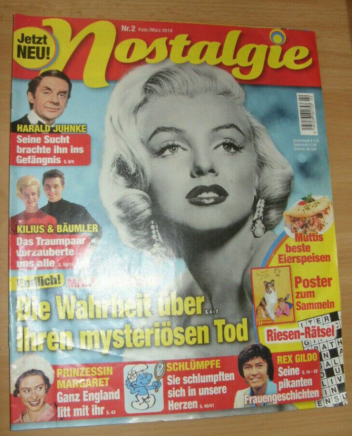 NOSTALGIE magazine side cover Issue 2  February/March 2019