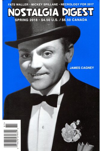NOSTALGIA DIGEST magazine side cover Spring 2018