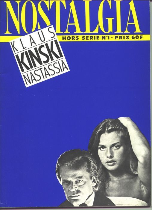 NOSTALGIA magazine side cover  Special issue # 1  