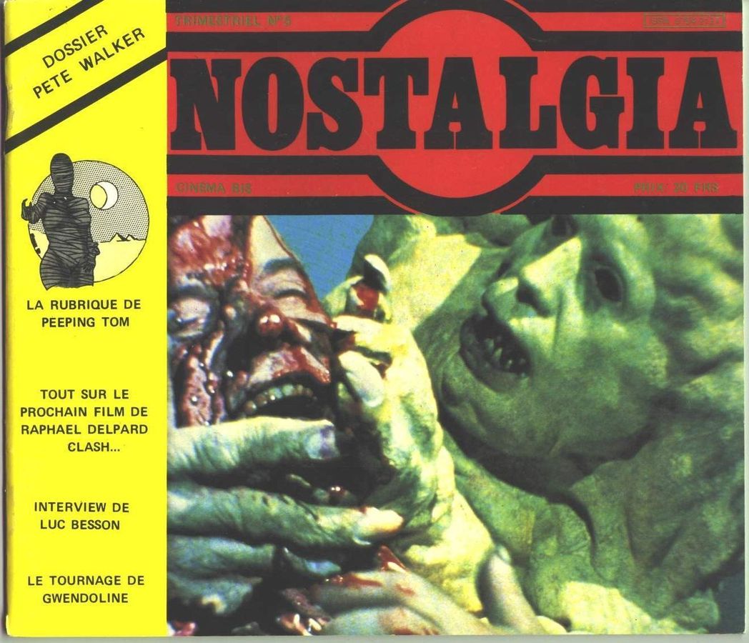 NOSTALGIA magazine side cover Issue 5 April 1983