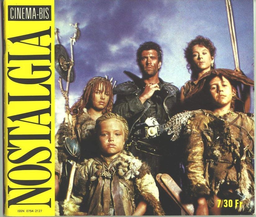 NOSTALGIA magazine side cover Issue 7 February 1986