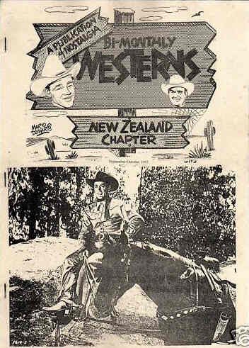 NOSTALGIA WESTERNS magazine side cover Issue 41 September/October 1997